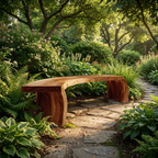 Rustic Live Edge Wood Bench For Entryway Accent Furniture