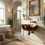 Modern Live Edge Wood Vanity Sink For Statement Bedroom Decor