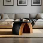 Farmhouse Wooden Side Table For Rustic Furniture Decor