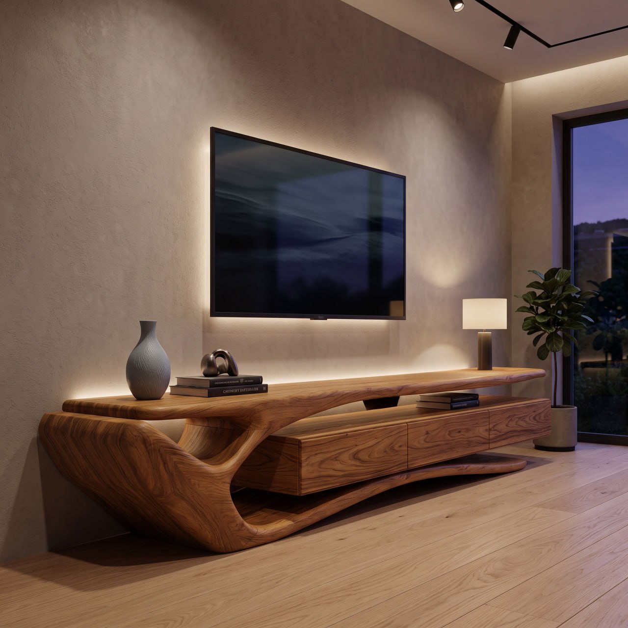 Contemporary TV Stand For Living Room