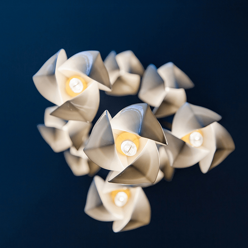 Postmodern Ceramic Branch Chandelier - 32 Lightscasivra