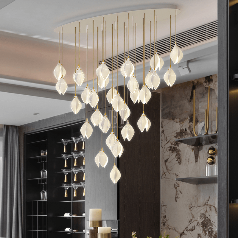 Postmodern Ceramic Branch Chandelier - 32 Lightscasivra