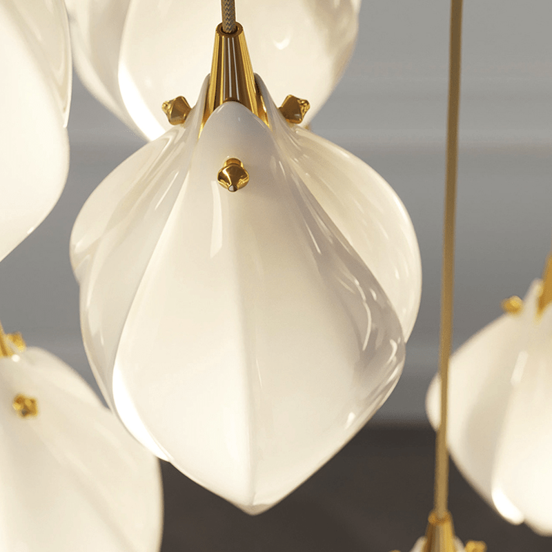 Postmodern Ceramic Branch Chandelier - 32 Lightscasivra