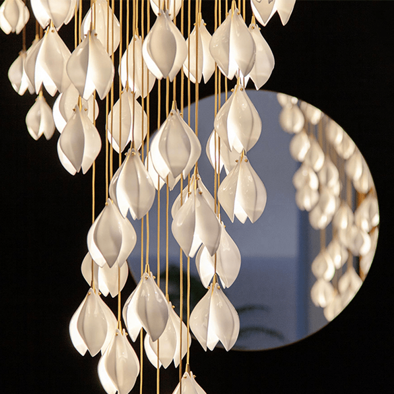 Postmodern Ceramic Branch Chandelier - 32 Lightscasivra