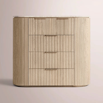 Solenne Emperador Tall Drawer Dresser