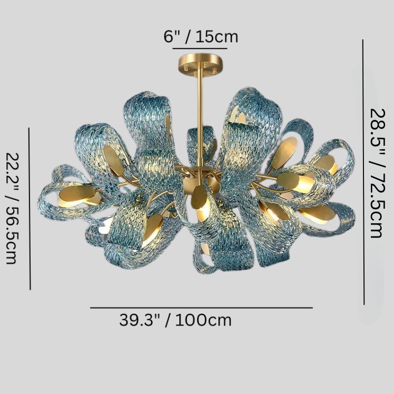 Radiantia Indoor Chandelier - 12casivra