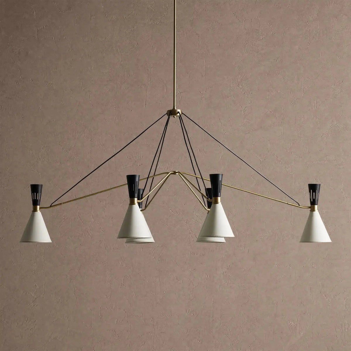Rutland 6-Light Linear Chandelier - casivra