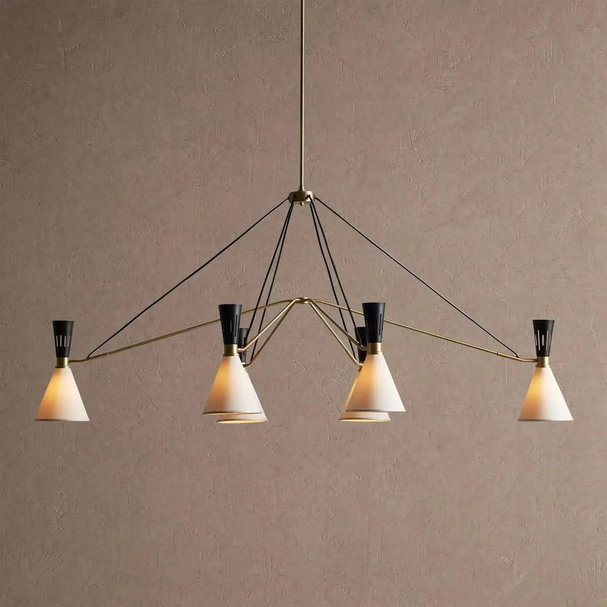 Rutland 6-Light Linear Chandelier - casivra