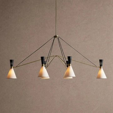 Rutland 6-Light Linear Chandelier - casivra