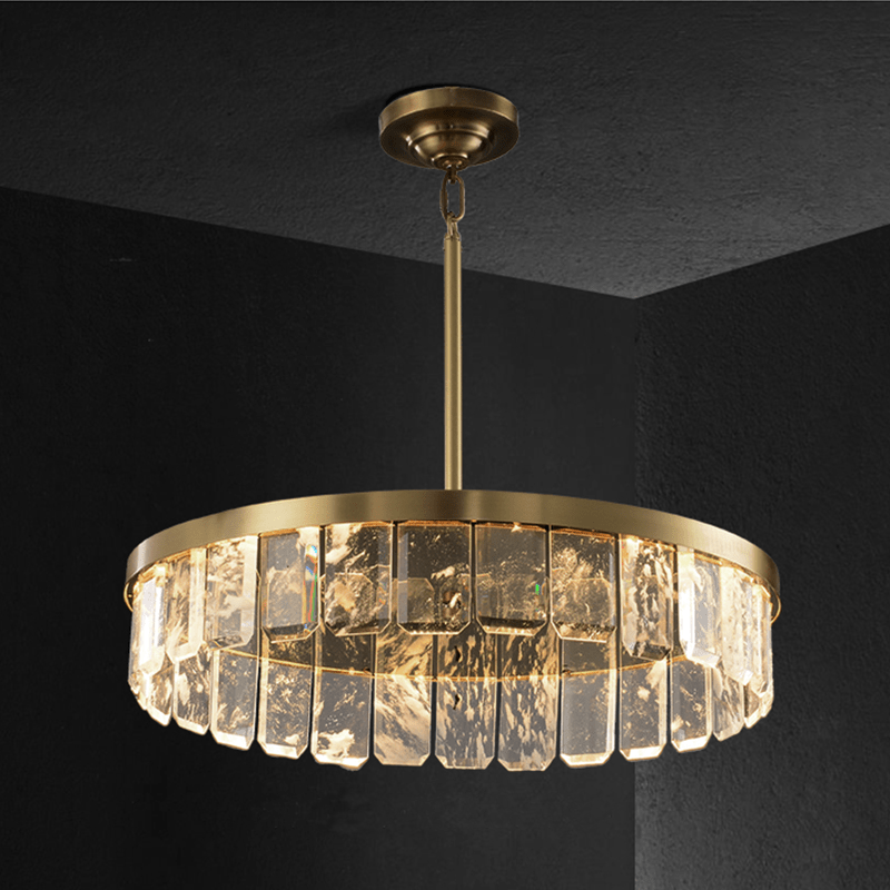 Rebecca Postmodern Crystal Chandelier - D 23.62"*H 5.12"casivra