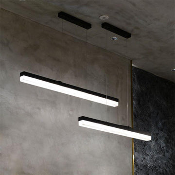 Rectus Alabaster Pendant Light - 39"LBrasscasivra
