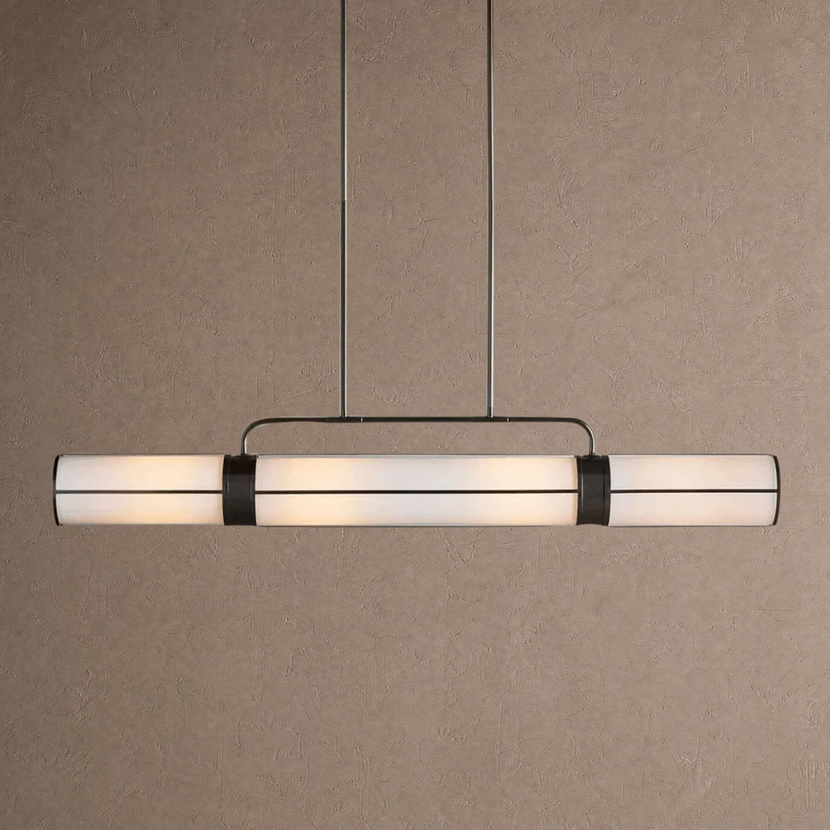 Redmond Linear Chandelier 54"62"72" - 62''Blackcasivra