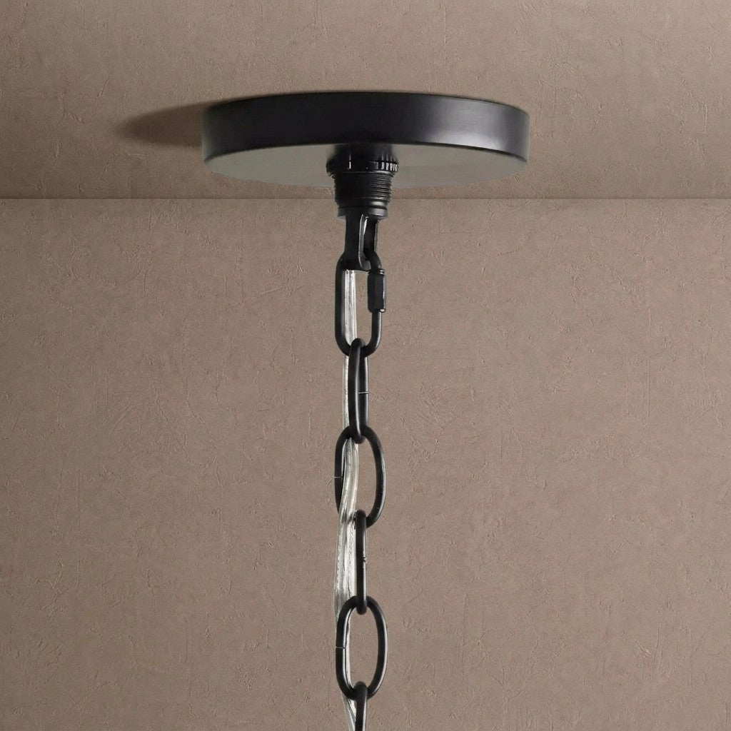 Rowena Round Chandelier - Blackcasivra
