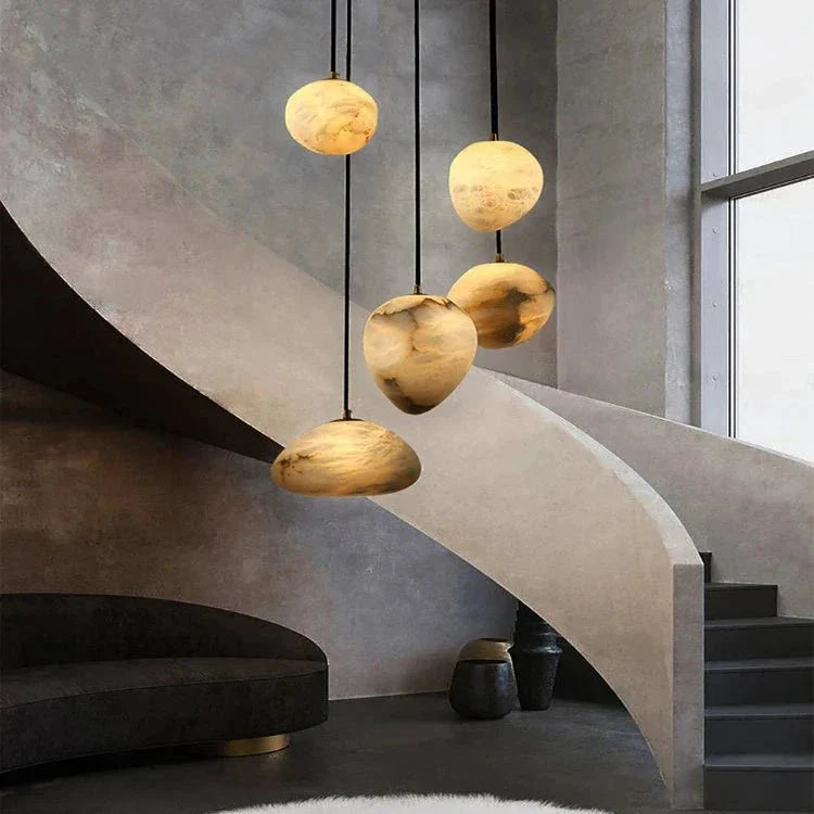 Sage Marble Chandelier - 3 Lightscasivra
