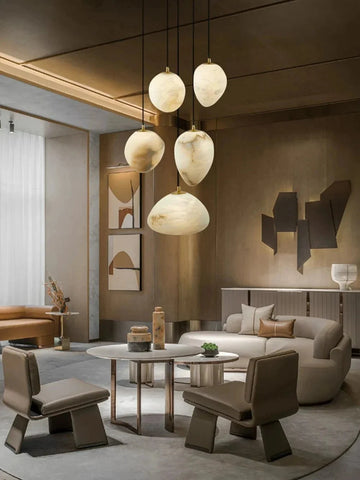 Sage Marble Chandelier - 10 Lightscasivra