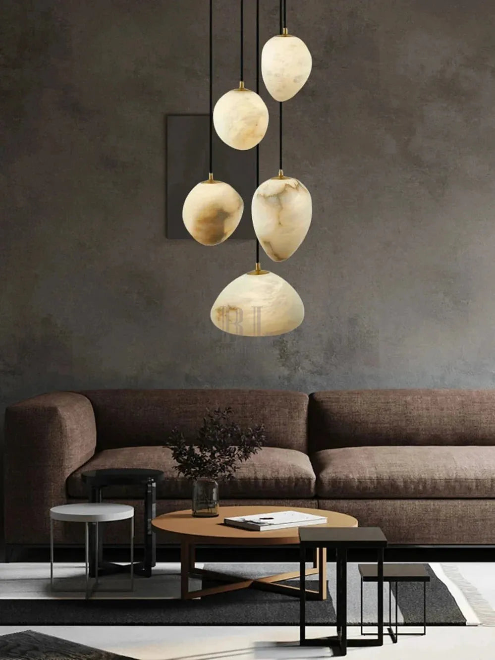 Sage Marble Chandelier - 10 Lightscasivra