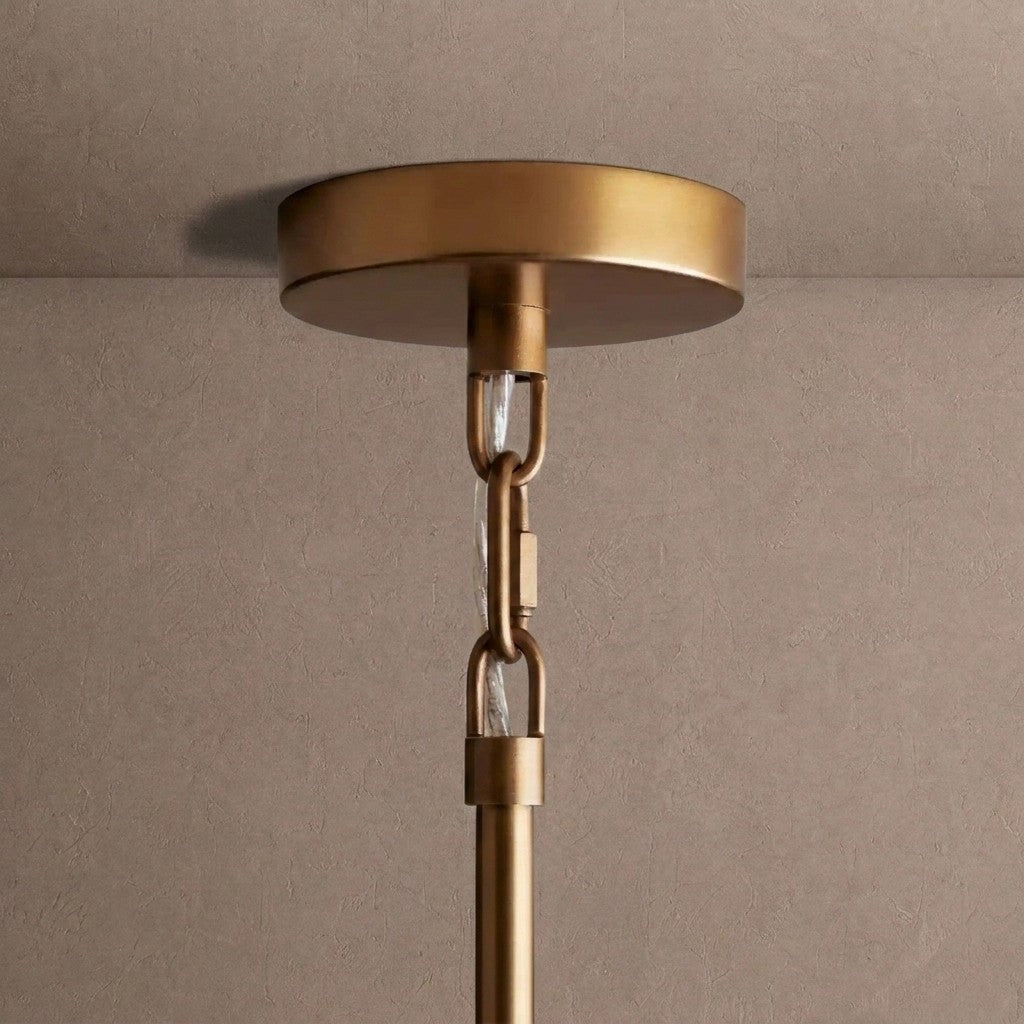 Saige Round Chandelier - Black68"casivra