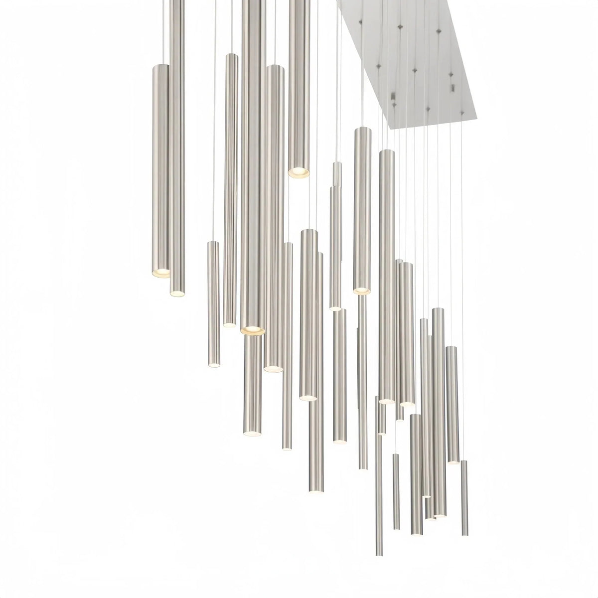 Santana Modern Linear Multi Light Pendant for Kitchen Island - 42"L x 10"W x 1.25"HAntique Brasscasivra