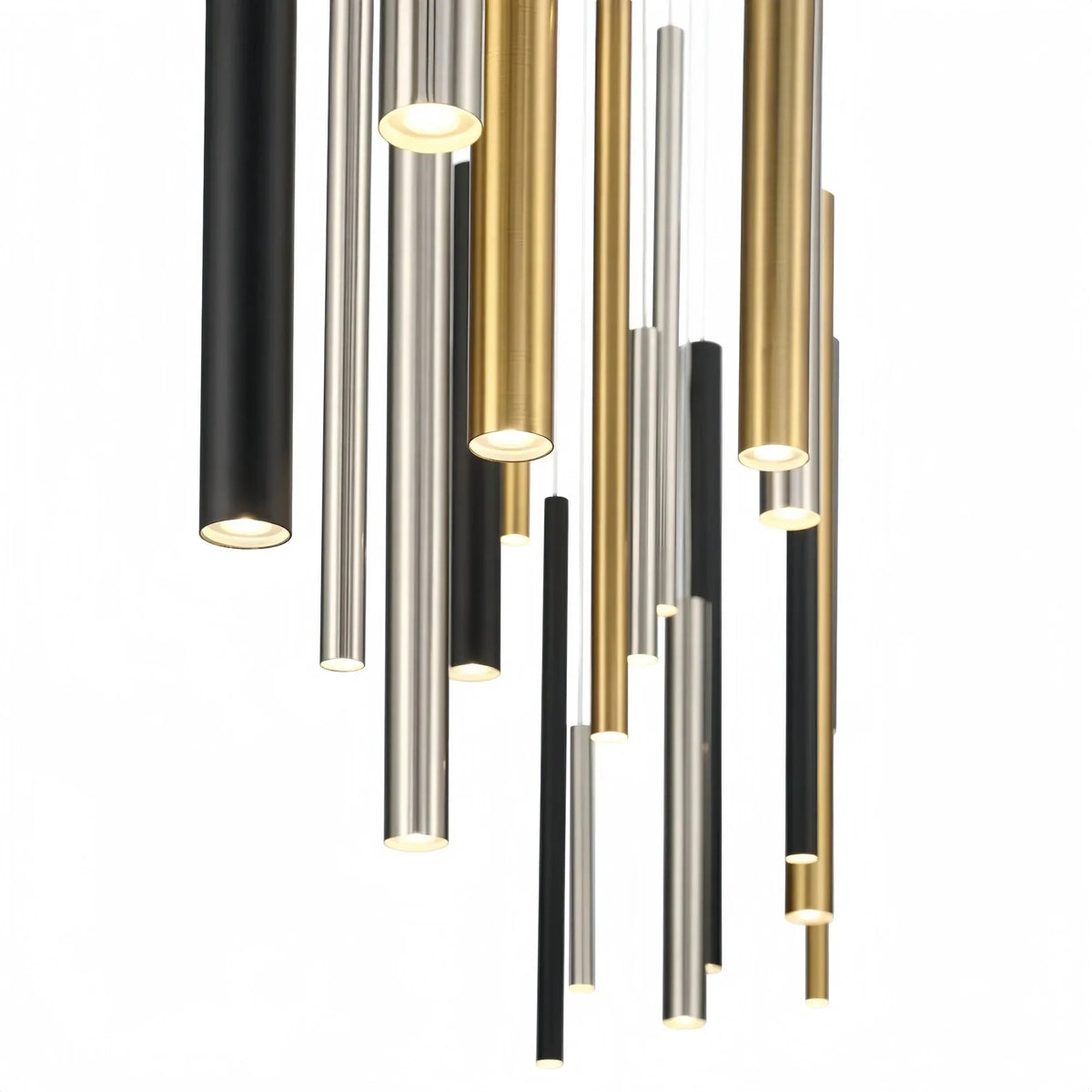 Santana Modern Linear Multi Light Pendant for Kitchen Island - 42"L x 10"W x 1.25"HAntique Brasscasivra