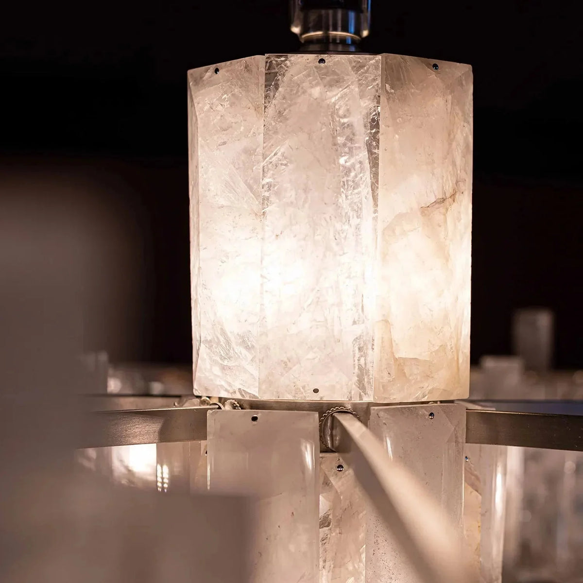 Saturn chandelier - CDR SATURN WHITEcasivra