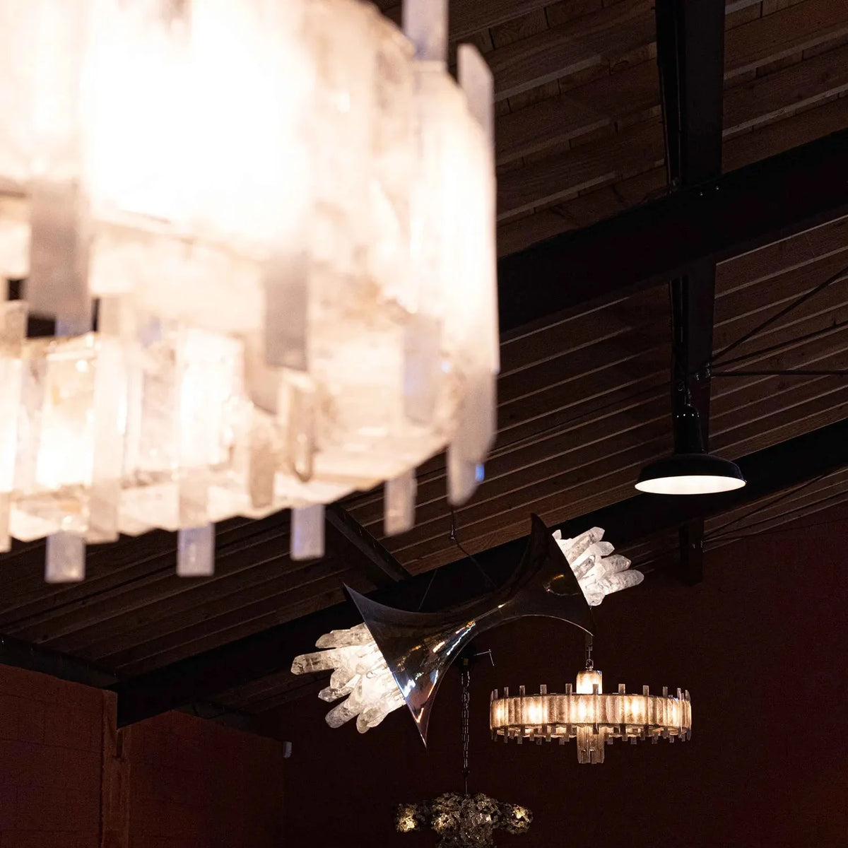 Saturn chandelier - CDR SATURN TRANSPARENTcasivra
