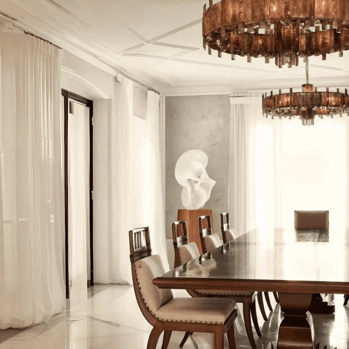 Saturn chandelier - CDR SATURN TRANSPARENTcasivra