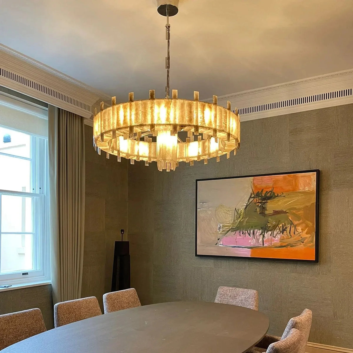 Saturn chandelier - CDR SATURN TRANSPARENTcasivra