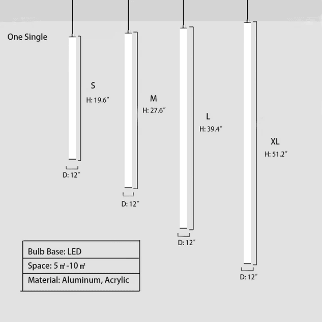 Scandinavia Minimalist White Pendant Light for Bedside/Dining Room/Staircase - 5 Lights: SWarm Lightcasivra