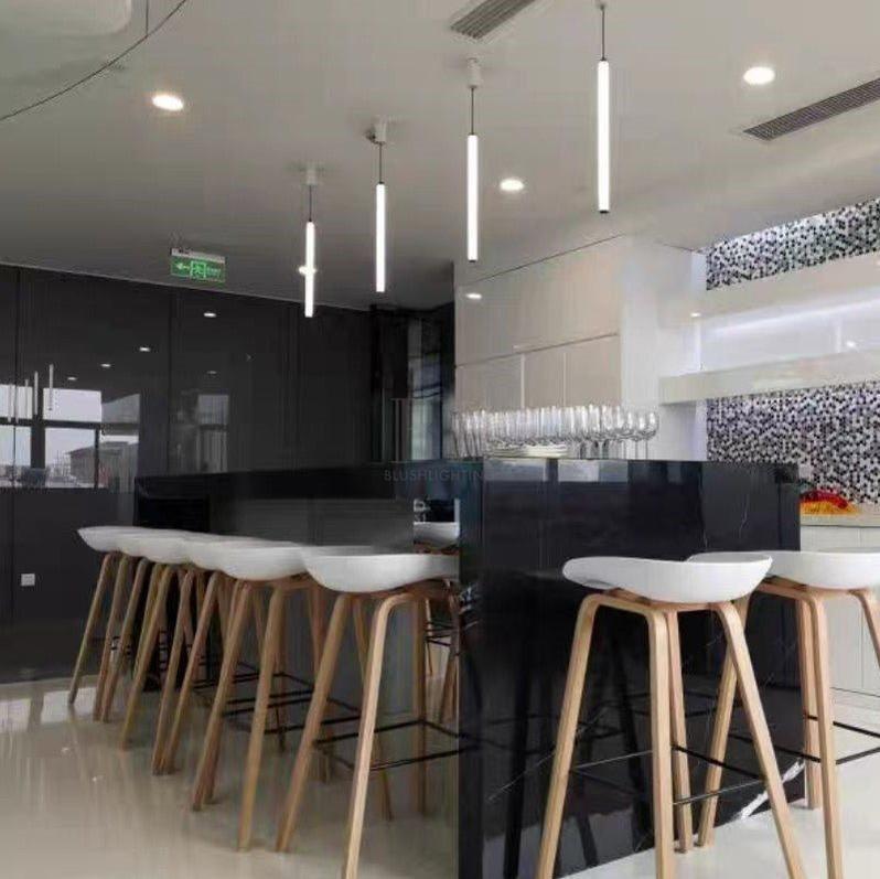 Scandinavia Minimalist White Pendant Light for Bedside/Dining Room/Staircase - 9 Lights : SWarm Lightcasivra