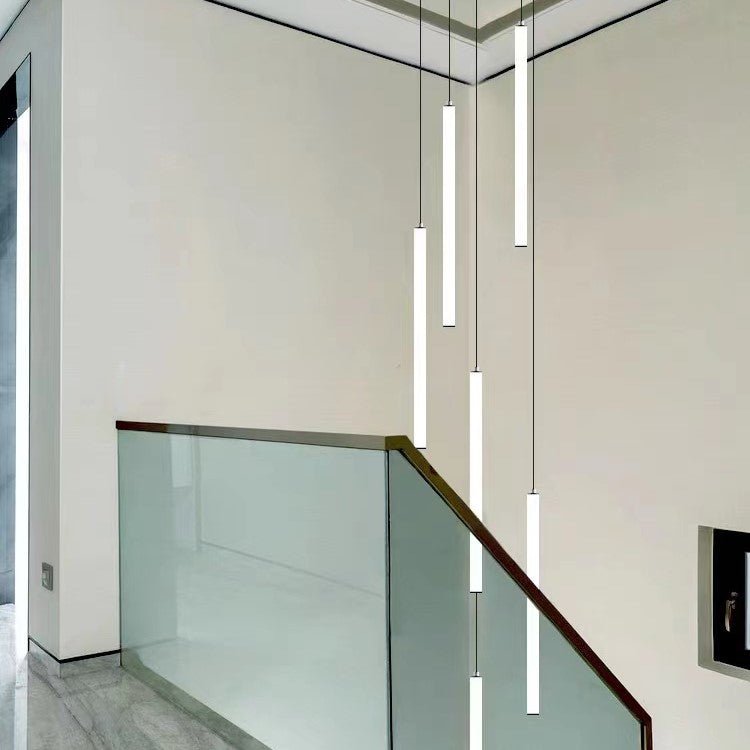Scandinavia Minimalist White Pendant Light for Bedside/Dining Room/Staircase - One Single: SWarm Lightcasivra