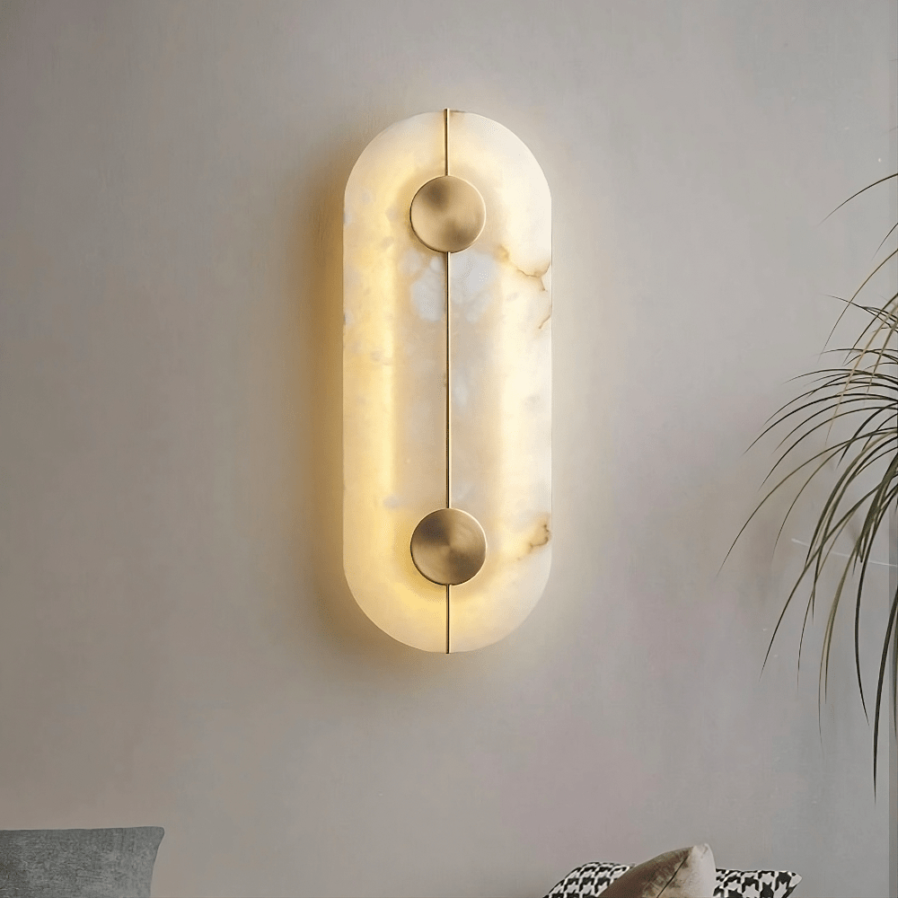 buyHaddon Marble Sconce - Morsale