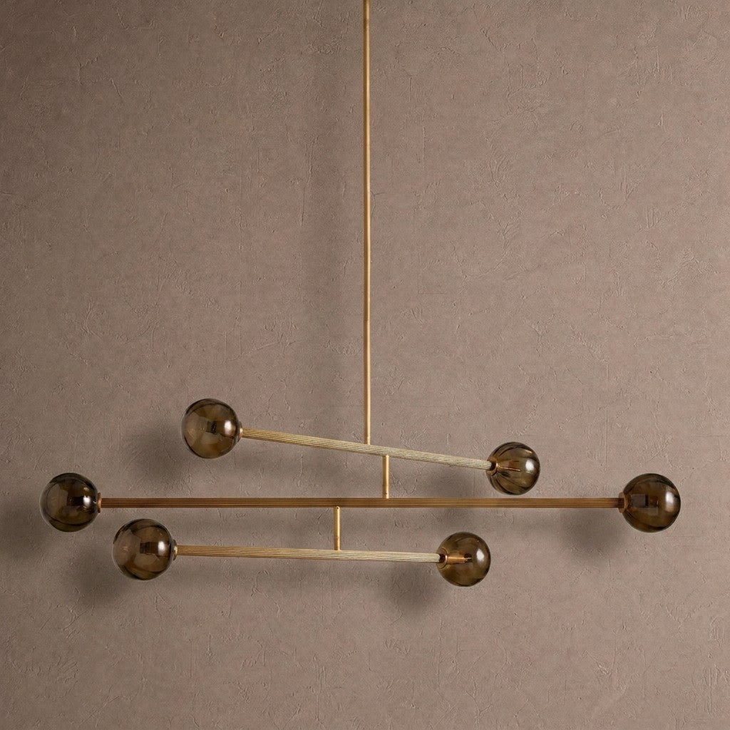 Selina Linear Chandelier - Browncasivra