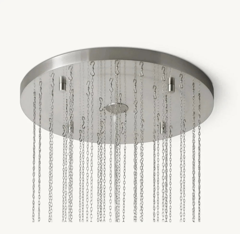 Serenella Round Chandelier for Foyer/Entry-casivra-casivra