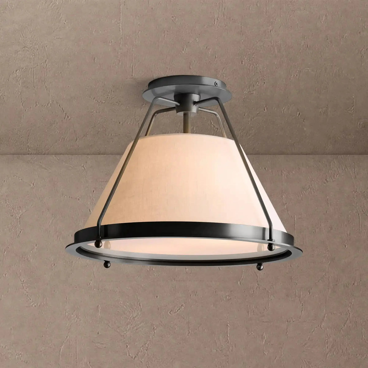 Stanton Flush Mount - Brass21"casivra
