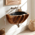Modern Solid Wood Vanity Sink For Clean Bathroom Design Decor