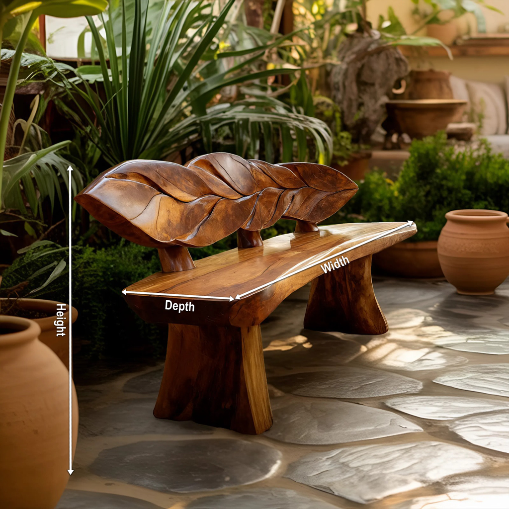 Minimalist Solid Wood Entryway Bench For Modern Homes