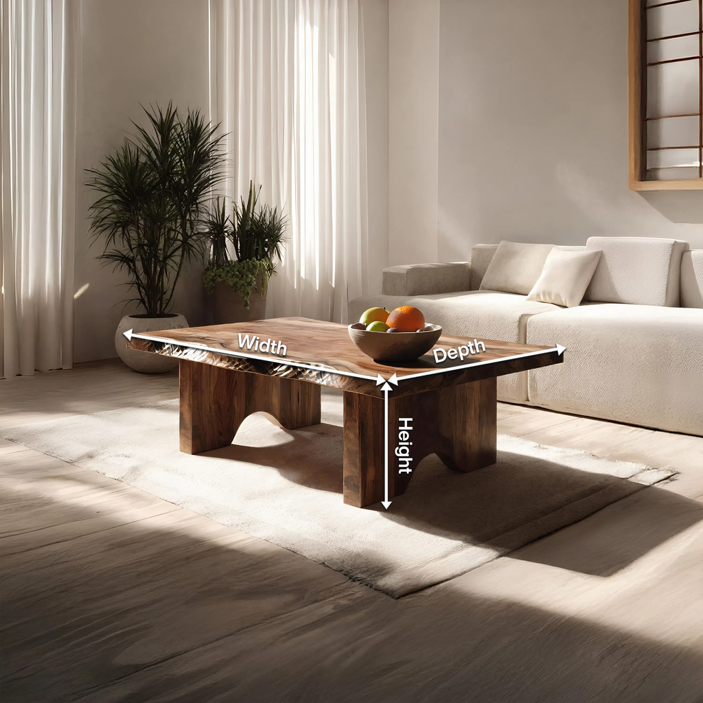 Modern Irregular Abstract Coffee Table For Entryway Decor