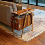 Handcrafted Wooden Side Table For Furniture Decoration