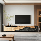Mid Century TV Console For Modern Living Room