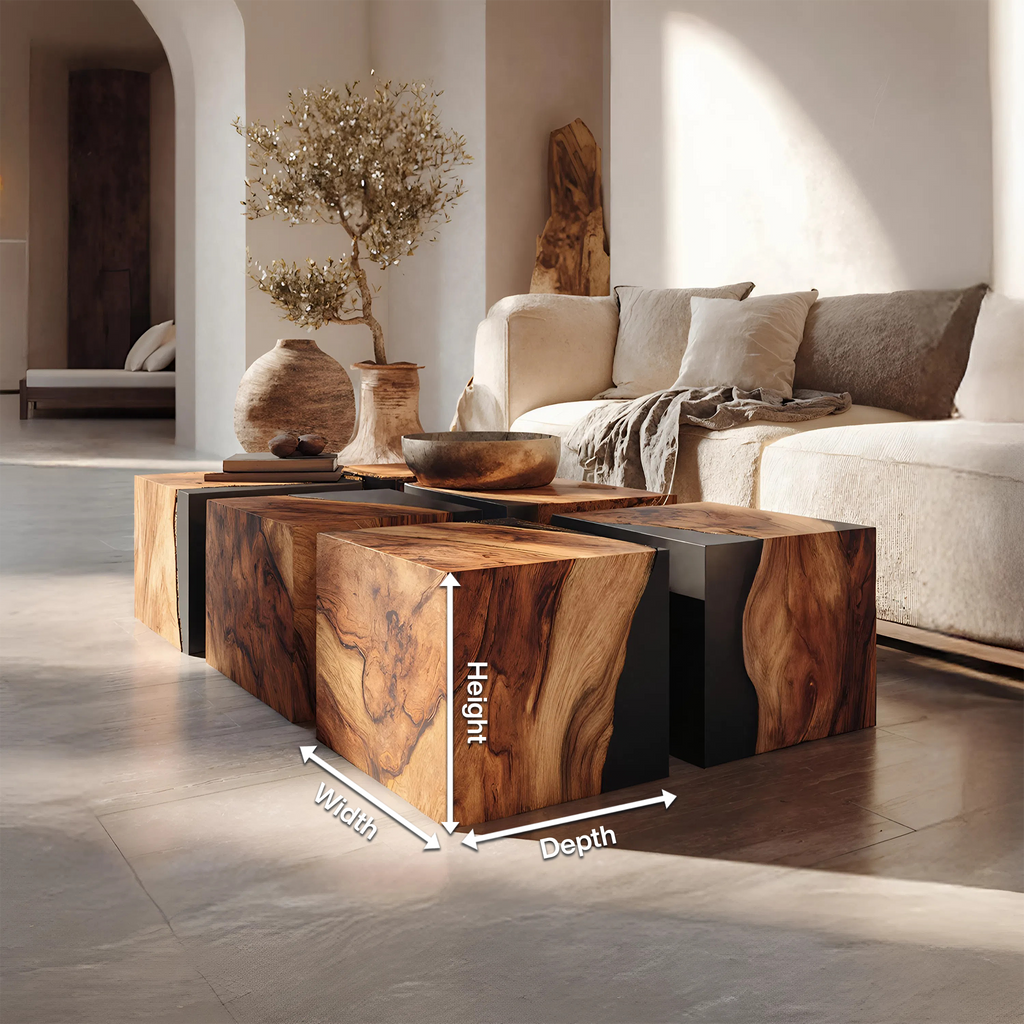 Modern Low Coffee Table For Small Living Room Spaces