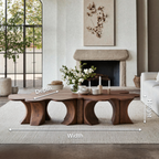 Rustic Coffee Table For Wooden Home Atmosphere