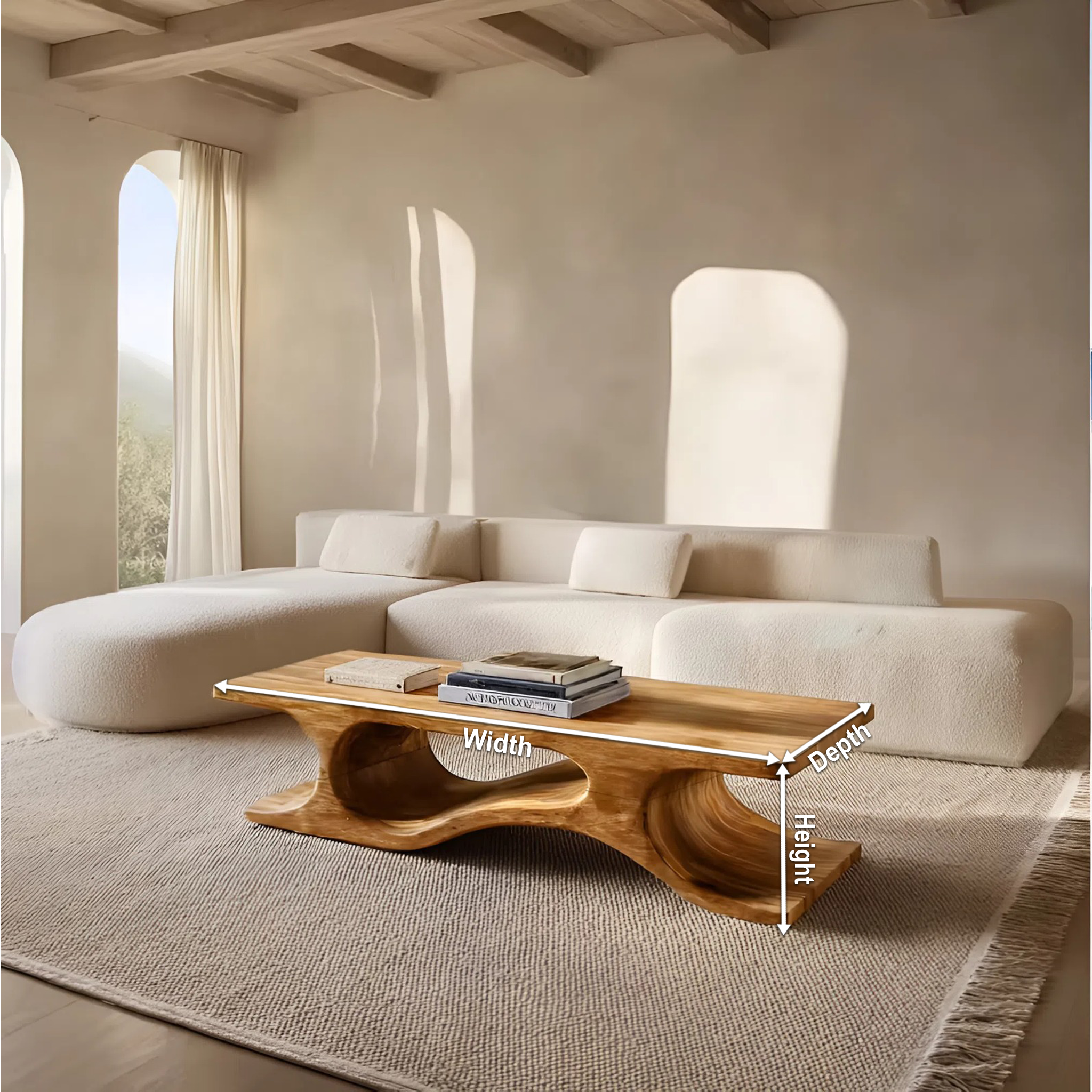 Modern Minimal Coffee Table For Living Room