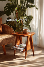 Modern Solid Wood Side Table For Entryway Design And Decor