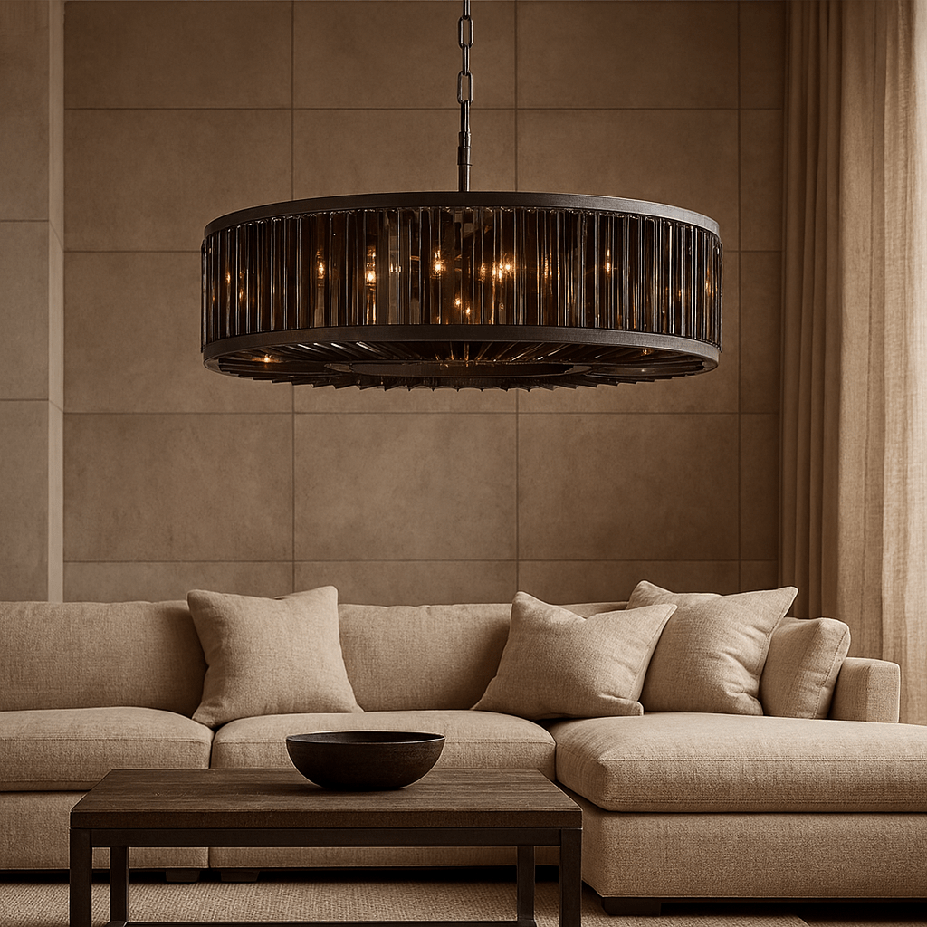 buyGio Smoke Crystal Chandelier - Morsale