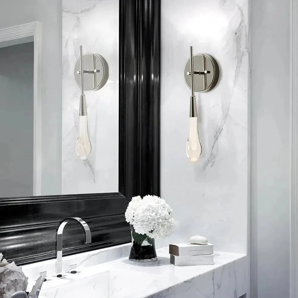 Soleil Wall Sconce - brass finish, modern home lighting
