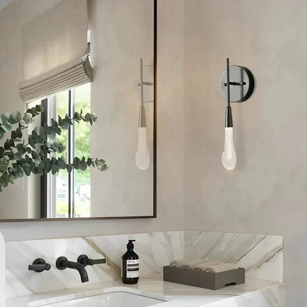 Soleil Wall Sconce - brass finish, modern home lighting