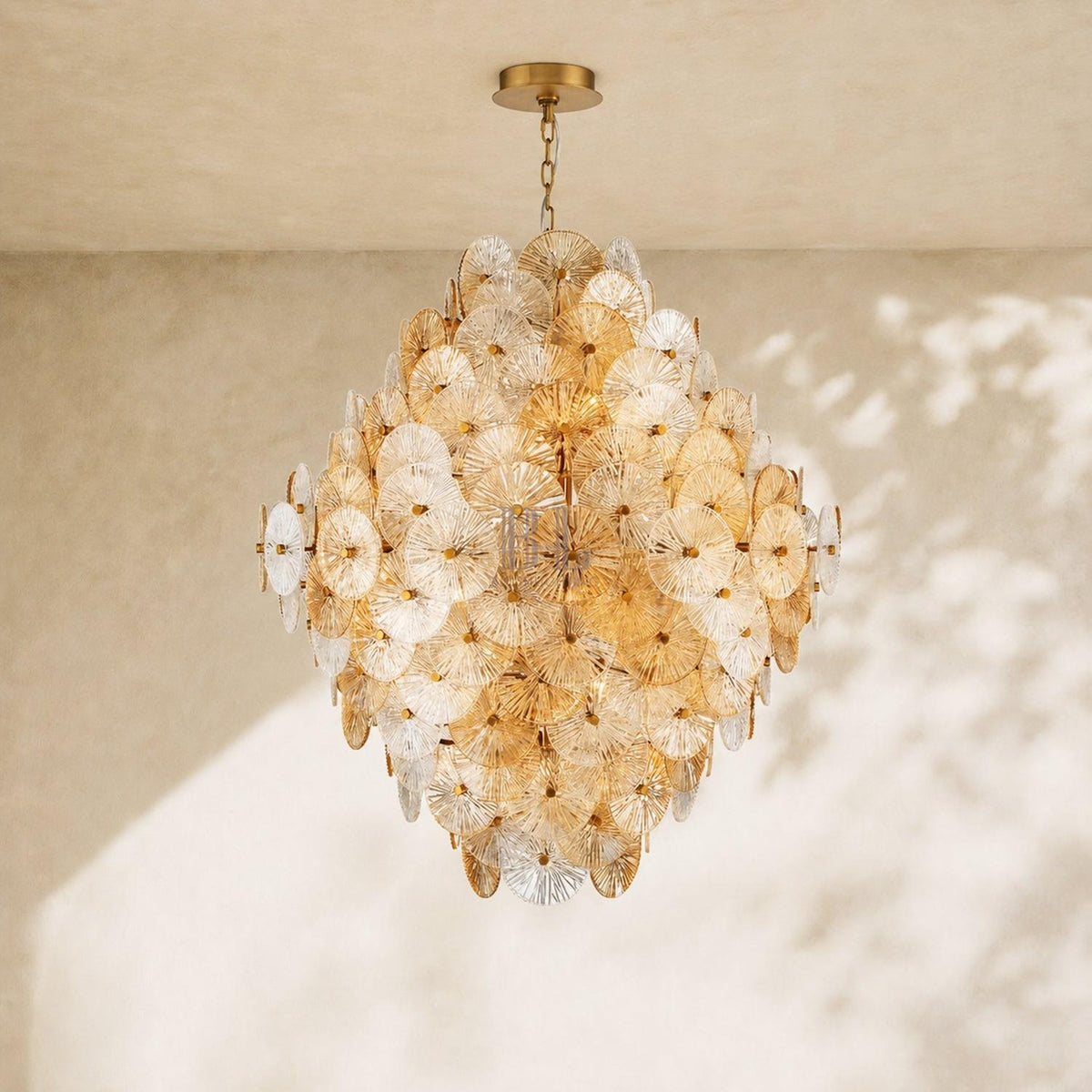 Suna Round Chandelier 27 Light 40"W - casivra