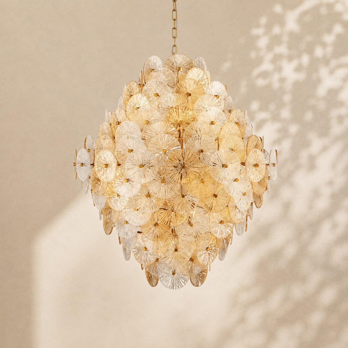 Suna Round Chandelier 27 Light 40"W - casivra