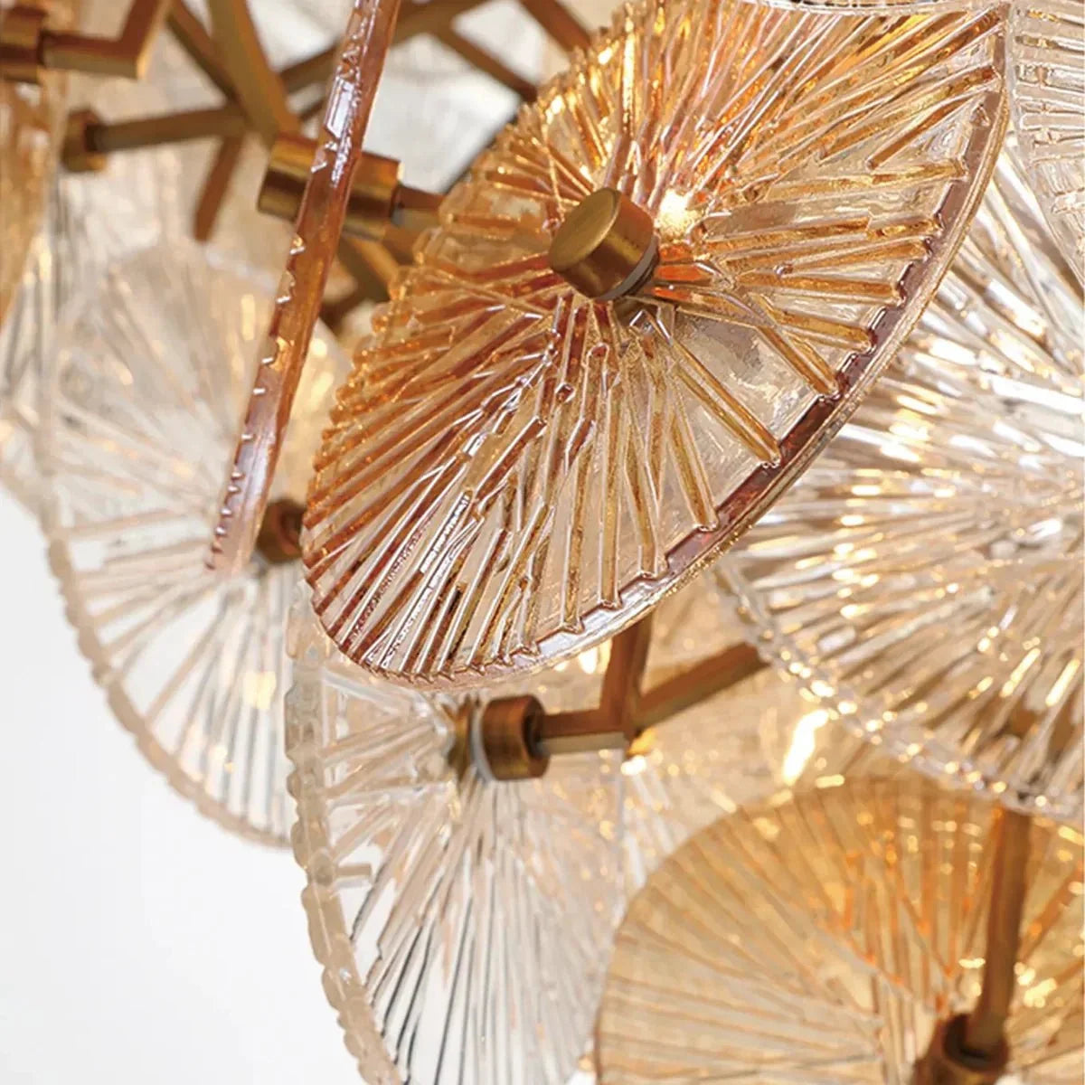 Suna Round Chandelier 27 Light 40"W - casivra