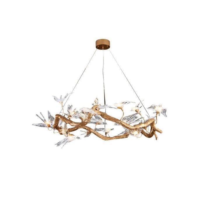 Swallow Branch Chandelier - Size: Dia 25.5″(65cm) x H 13.7″ (35cm)Warm Lightcasivra